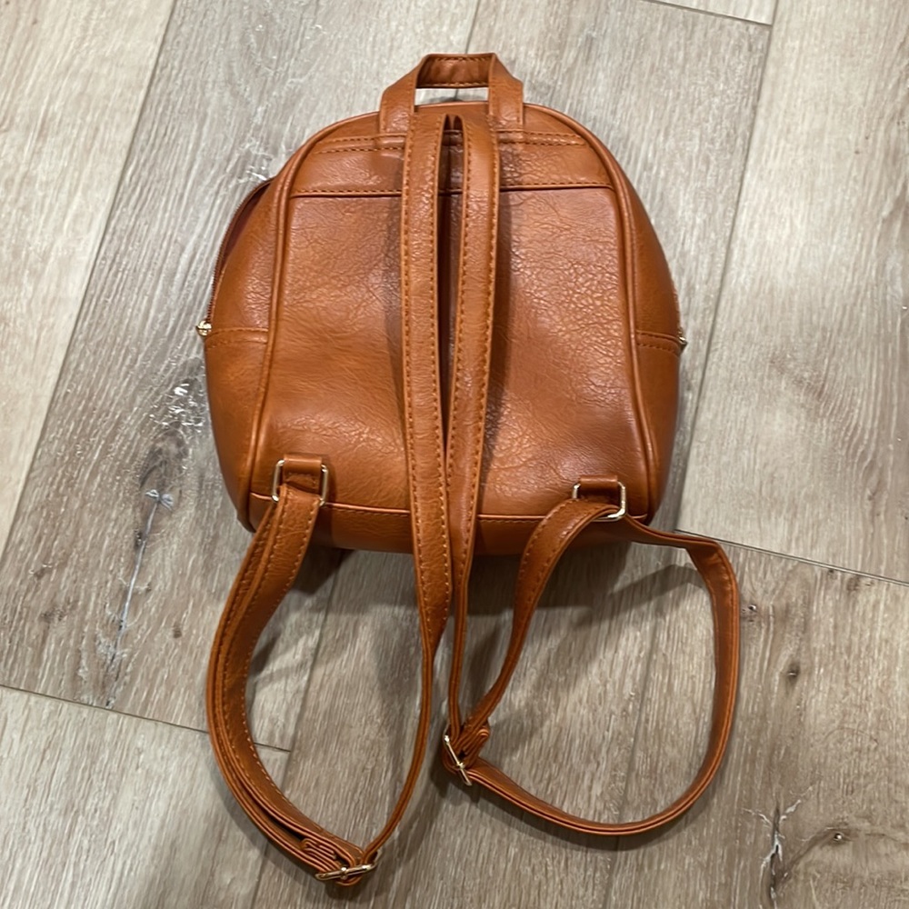 Brown Mini Backpack - image 3